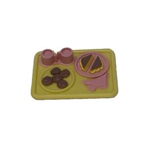 Fisher Price Loving Family Dream Dollhouse Sandwich Tray Cookies Drink Food